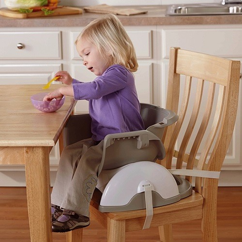 Toddler in high chair