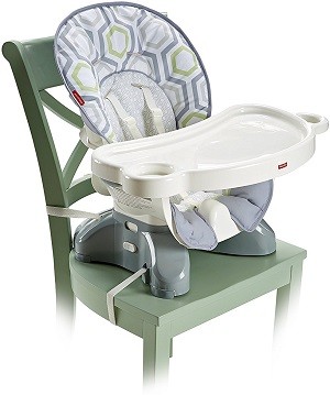 Fisher-Price SpaceSaver high chair.